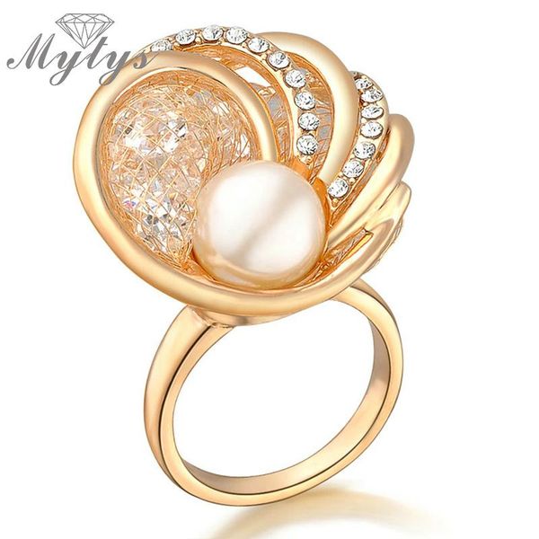 cluster rings mytys mesh ring gold yellow color pearl size 7 8 9 r726, Golden;silver
cluster rings mytys mesh ring gold yellow color pearl size 7 8 9 r726, Golden;silver