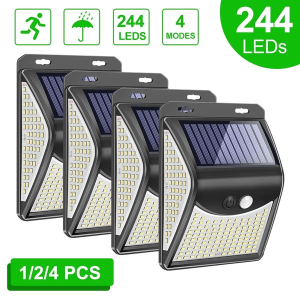 244 solar led light outdoor solar light 4 modes solar lamp with motion sensor light waterproof sunlight steet lamp for garden
244 solar led light outdoor solar light 4 modes solar lamp with motion sensor light waterproof sunlight steet lamp for garden