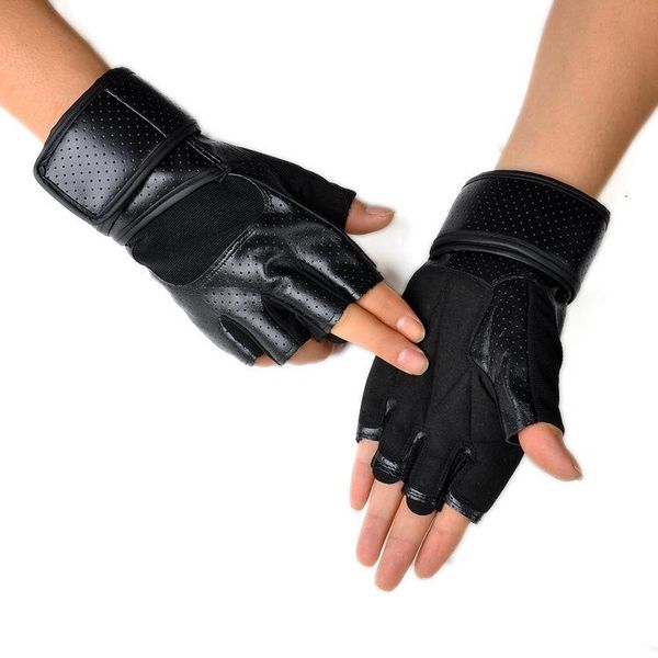 sports gloves half finger pu lengthen cuff gym man non-slip motion weightlifting dumbbell apparatus glove, Black
sports gloves half finger pu lengthen cuff gym man non-slip motion weightlifting dumbbell apparatus glove, Black