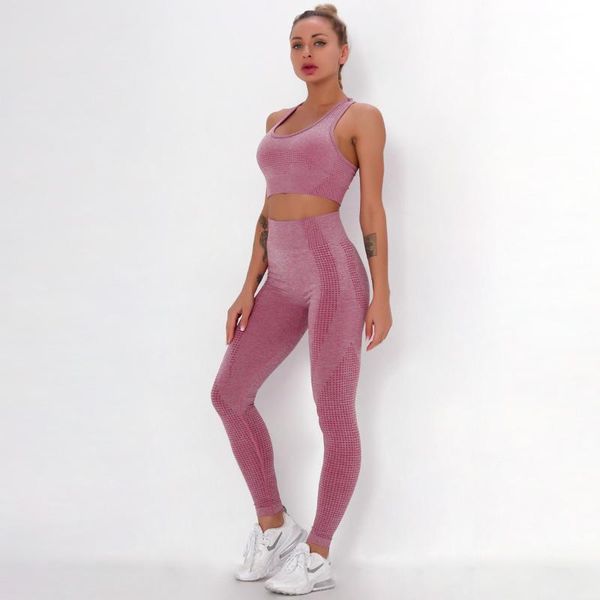 yoga outfit seamless knitting hip suit fashion sports fitness vest 2-piece for women gym set
yoga outfit seamless knitting hip suit fashion sports fitness vest 2-piece for women gym set