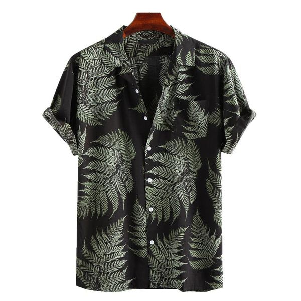 floral print men blouse spring summer casual slim printed short sleeve beach shirts clothing for guys men's, White;black
floral print men blouse spring summer casual slim printed short sleeve beach shirts clothing for guys men's, White;black