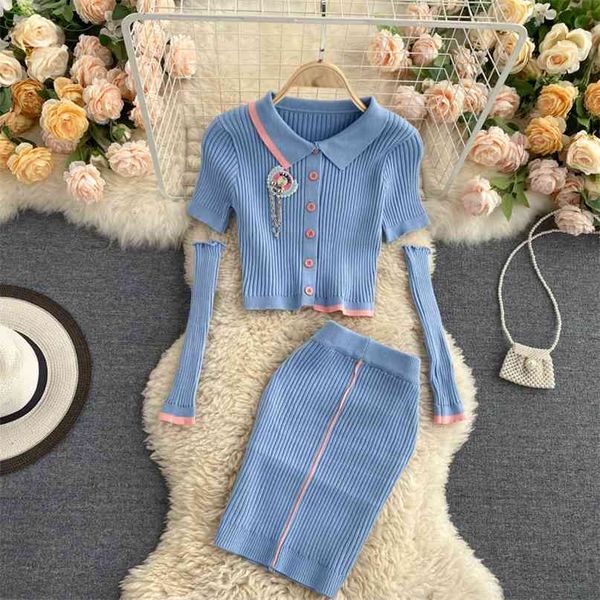woman's knitted short sleeve knit sweater +high waist skirt fashion two piece sets p717 210527, White
woman's knitted short sleeve knit sweater +high waist skirt fashion two piece sets p717 210527, White