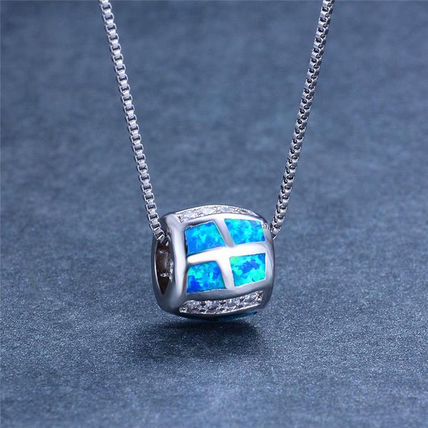 pendant necklaces boho female round ball pendants fashion white blue fire opal necklace silver color wedding for women
pendant necklaces boho female round ball pendants fashion white blue fire opal necklace silver color wedding for women