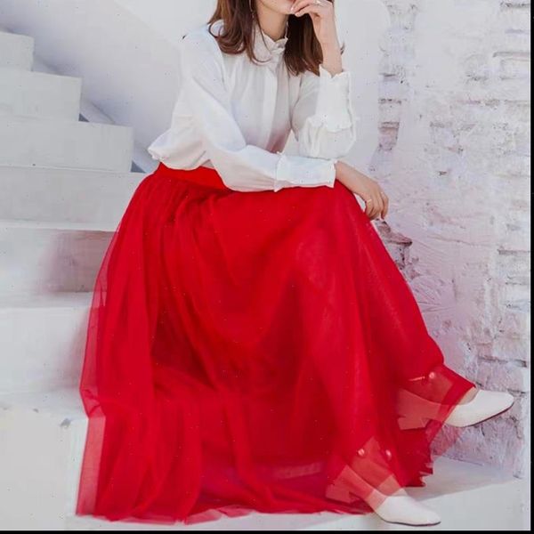 spring summer red extra womens skirts long mesh office vintage expansion bohemian beach travel high street elastic waist, Black
spring summer red extra womens skirts long mesh office vintage expansion bohemian beach travel high street elastic waist, Black