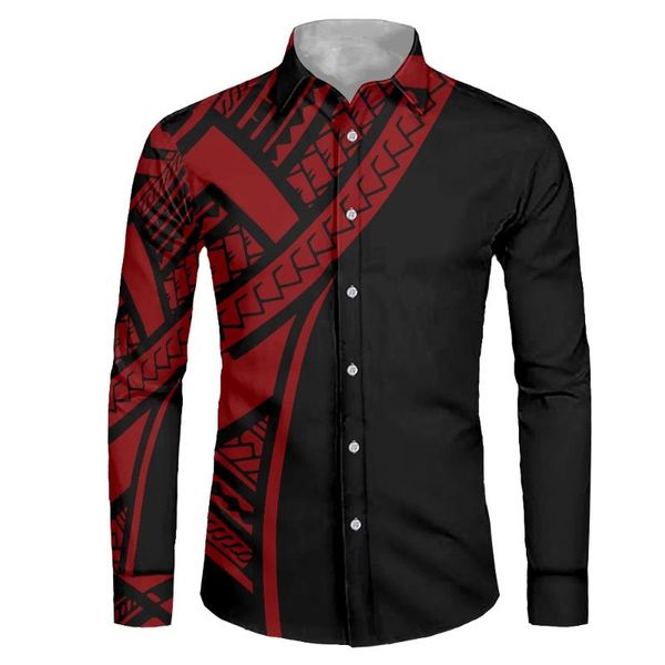 men's dress shirts hycool samoan tribal tattoo print black shirt fall fashion casual long sleeve mens custom anime plus size men 2021, White;black
men's dress shirts hycool samoan tribal tattoo print black shirt fall fashion casual long sleeve mens custom anime plus size men 2021, White;black