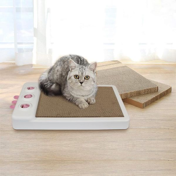 cat toys scratcher corrugated board with hitting hamster toy grinding nails sisal post corner hair brush multifunction
cat toys scratcher corrugated board with hitting hamster toy grinding nails sisal post corner hair brush multifunction