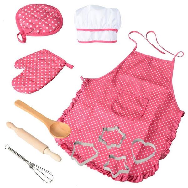 11pcs children kitchen baking sets cookie mold cooking tools + apron chef hat insulation gloves role play costume accessories aprons
11pcs children kitchen baking sets cookie mold cooking tools + apron chef hat insulation gloves role play costume accessories aprons