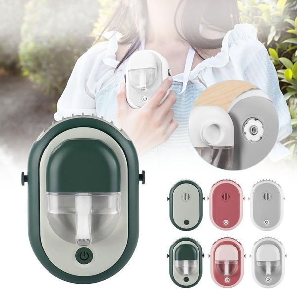 electric fans mini aroma hanging neck water spraying fan rechargeable battery operated handheld deskair cooling for outdoor#g4
electric fans mini aroma hanging neck water spraying fan rechargeable battery operated handheld deskair cooling for outdoor#g4