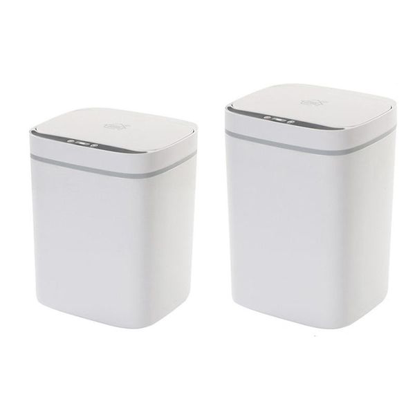 waste bins automatic touchless trash can infrared sensor rubbish bin silent opening ,white
waste bins automatic touchless trash can infrared sensor rubbish bin silent opening ,white