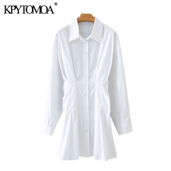 women chic fashion button-up pleated mini shirt dress vintage long sleeve back elastic slim female dresses mujer 210420, Black;gray
women chic fashion button-up pleated mini shirt dress vintage long sleeve back elastic slim female dresses mujer 210420, Black;gray
