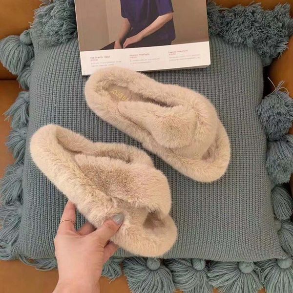 low winter woman slipper female shoes luxury slides platform fur flip flops 2021 designer flat soft plush fashion basic hoof slippers, Black
low winter woman slipper female shoes luxury slides platform fur flip flops 2021 designer flat soft plush fashion basic hoof slippers, Black
