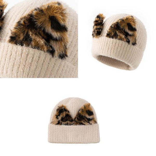 beanie/skull caps solid color autumn and winter women's wool plush ears knitted hat, Blue;gray
beanie/skull caps solid color autumn and winter women's wool plush ears knitted hat, Blue;gray
