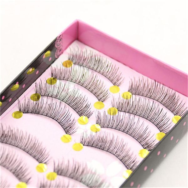 10pairs long black natural handmade makeup tools women ladies false eyelashes thick cross lashe full stripe beauty
10pairs long black natural handmade makeup tools women ladies false eyelashes thick cross lashe full stripe beauty