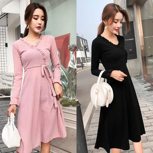 casual dresses winter spring women cotton v-neck dress female long sleeve elegant office ladies, Black;gray
casual dresses winter spring women cotton v-neck dress female long sleeve elegant office ladies, Black;gray