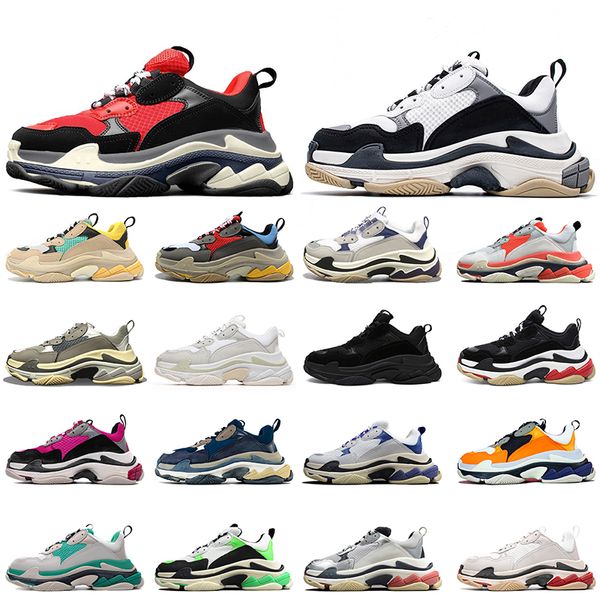 luxurys designers shoes paris 17fw triple s clear sole trainers casual men women platform dad shoe track crystal bottoms outdoor sports snea, Black
luxurys designers shoes paris 17fw triple s clear sole trainers casual men women platform dad shoe track crystal bottoms outdoor sports snea, Black
