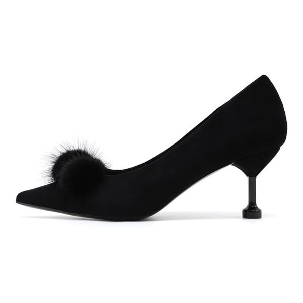 dress shoes spring 2021 high heels stiletto hair pointed fool single shoe woman, Black
dress shoes spring 2021 high heels stiletto hair pointed fool single shoe woman, Black
