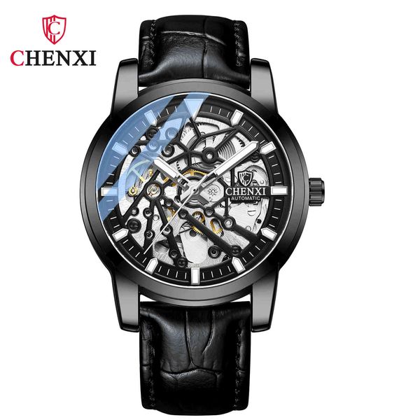 new arrival waterproof watch automatic mechanical watches leather tape, Slivery;brown
new arrival waterproof watch automatic mechanical watches leather tape, Slivery;brown