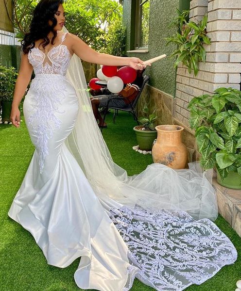 arabic aso ebi 2021 mermaid lace beaded wedding gowns sheer neck vintage satin bridal dresses zj207, White
arabic aso ebi 2021 mermaid lace beaded wedding gowns sheer neck vintage satin bridal dresses zj207, White