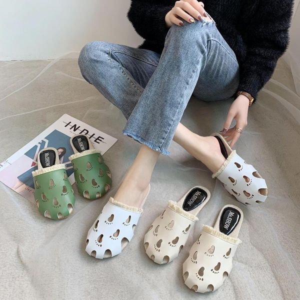 slippers for women 2021 summer korean version lovely net red hole shoes wear antiskid sandals, Black
slippers for women 2021 summer korean version lovely net red hole shoes wear antiskid sandals, Black