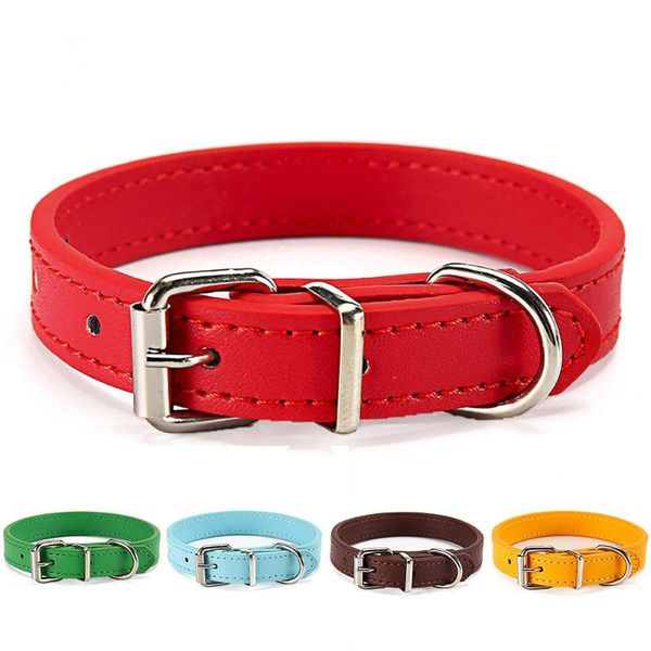 cat collars & leads multicolor leather puppy kitten chihuahua adjustable collar pet products
cat collars & leads multicolor leather puppy kitten chihuahua adjustable collar pet products