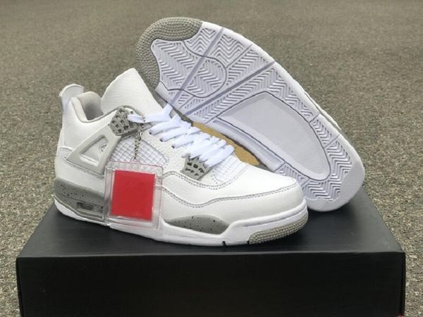 comfortable 4 white oreo man basketball designer shoes tech grey black fire red fashion sport sneakers good quality come with box, White;red
comfortable 4 white oreo man basketball designer shoes tech grey black fire red fashion sport sneakers good quality come with box, White;red