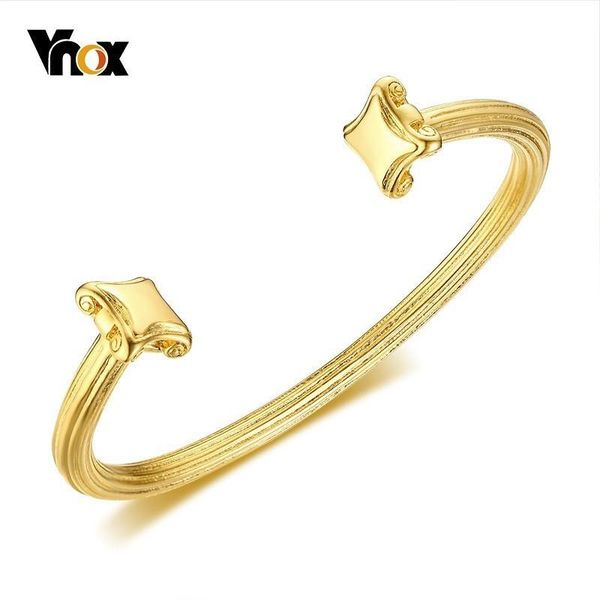 vnox stylish vintage roman column bangle for men stainless steel male punk cuff bracelets viking hombre pulseira 64mm diameter, Black
vnox stylish vintage roman column bangle for men stainless steel male punk cuff bracelets viking hombre pulseira 64mm diameter, Black