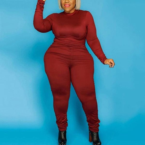 women's two piece pants plus size jumpsuits and rompers for women 4xl 5xl big fashion solid bodycon autumn winter wear clothes oversize, White
women's two piece pants plus size jumpsuits and rompers for women 4xl 5xl big fashion solid bodycon autumn winter wear clothes oversize, White