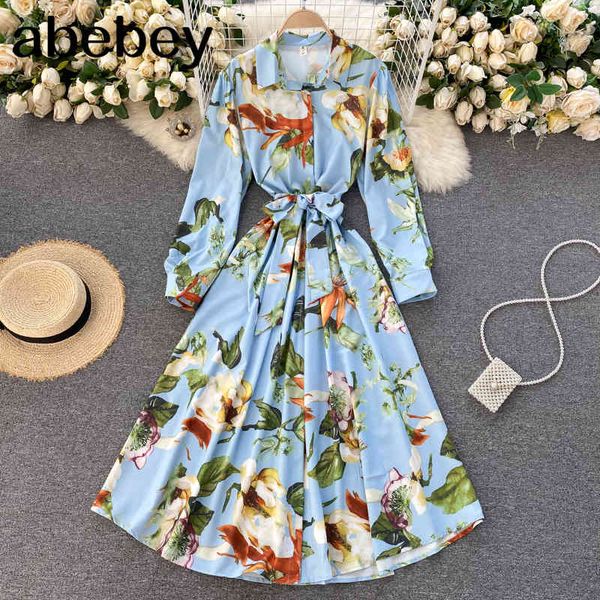 women fashion print dress retro turndown-collar lace up button a-line spring bohemian casual long es 210512, Black;gray
women fashion print dress retro turndown-collar lace up button a-line spring bohemian casual long es 210512, Black;gray