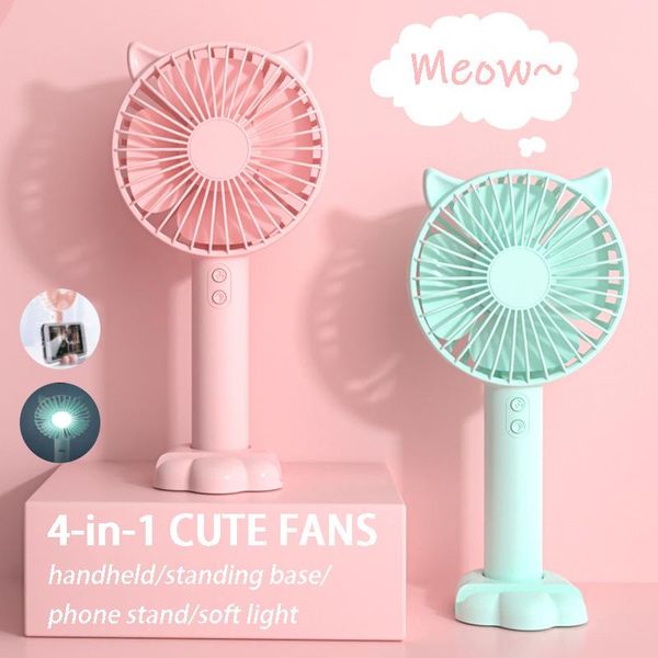 electric fans cute cat mini handheld fan usb rechargeable cooling with bracket portable silent for home office outdoor
electric fans cute cat mini handheld fan usb rechargeable cooling with bracket portable silent for home office outdoor