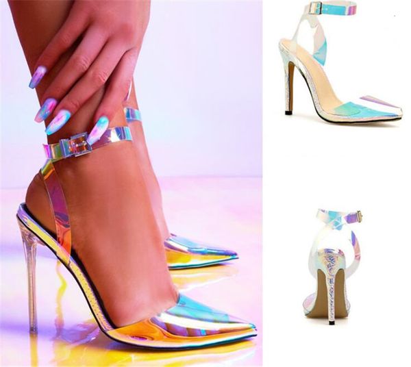 sandals women pvc pointed toe clear transparent high heel pumps stilettos slingback wedding dress shoes summer shoe kwgg, Black
sandals women pvc pointed toe clear transparent high heel pumps stilettos slingback wedding dress shoes summer shoe kwgg, Black