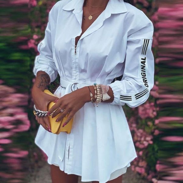 casual dresses elegant women letter print ruched long sleeve shirt dress office lady autumn zipper turn-down collar party, Black;gray
casual dresses elegant women letter print ruched long sleeve shirt dress office lady autumn zipper turn-down collar party, Black;gray