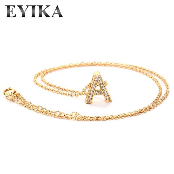 pendant necklaces eyika classic uppercase letter necklace filled white cubic zirconia women colar jewelry name for birthday gift, Silver
pendant necklaces eyika classic uppercase letter necklace filled white cubic zirconia women colar jewelry name for birthday gift, Silver