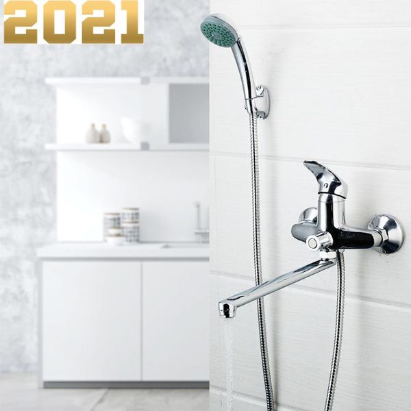 wall mounted length outlet rotating bathroom shower faucet bath mixer tap with hand set bathtub sets
wall mounted length outlet rotating bathroom shower faucet bath mixer tap with hand set bathtub sets