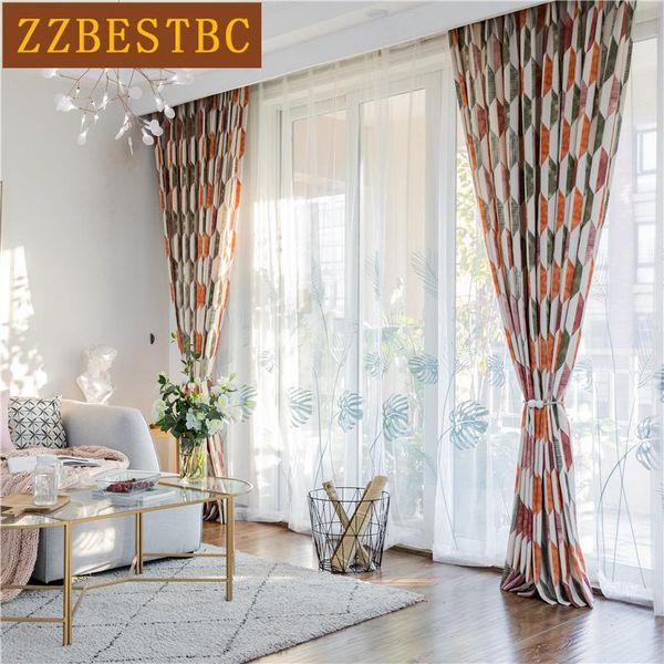 modern simple polyester-cotton high-quality printed curtains for living room bedroom villa apartment customizable short curtain & drapes
modern simple polyester-cotton high-quality printed curtains for living room bedroom villa apartment customizable short curtain & drapes