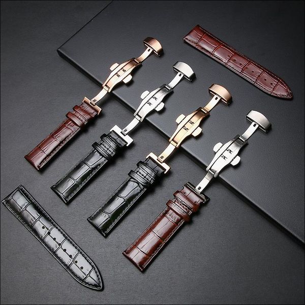 watch bands bracelet wristband calf genuine leather band adjustable butterfly buckle 16mm 18mm 20mm 22mm alligator grain strap, Black;brown
watch bands bracelet wristband calf genuine leather band adjustable butterfly buckle 16mm 18mm 20mm 22mm alligator grain strap, Black;brown