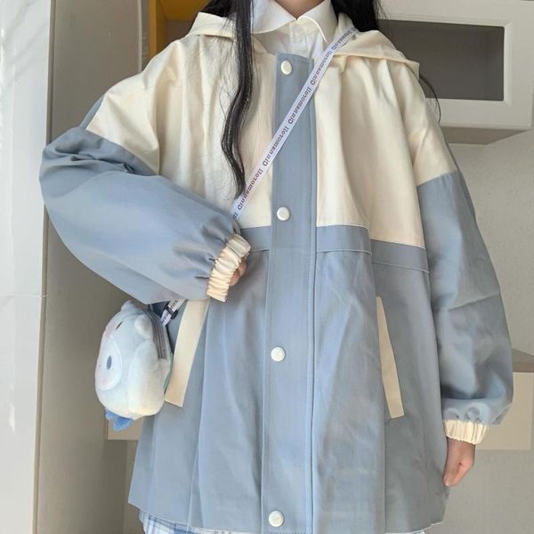 women's jackets college style korean version 2021 versatile salt tooling female students loose leisure ins retro hong kong coat, Black;brown
women's jackets college style korean version 2021 versatile salt tooling female students loose leisure ins retro hong kong coat, Black;brown