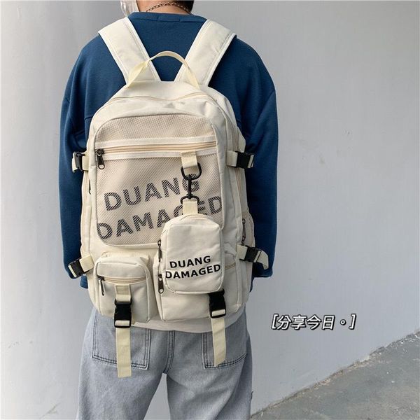 backpack men fashion letter print women school bag waterproof student bookpacks multi-pocket large-capacity bags travel bagpack
backpack men fashion letter print women school bag waterproof student bookpacks multi-pocket large-capacity bags travel bagpack
