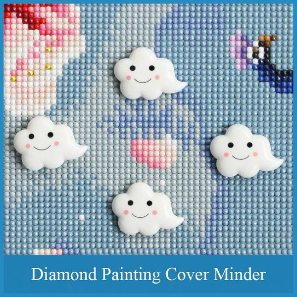 sewing notions & tools diamond painting cloud shape cover minders diamont cross stitch accessoires parchment paper magnet fixing holder, Black
sewing notions & tools diamond painting cloud shape cover minders diamont cross stitch accessoires parchment paper magnet fixing holder, Black