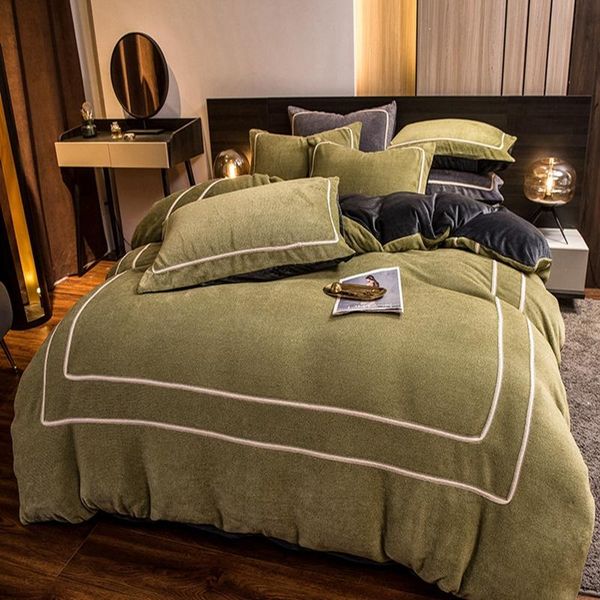 sheets & sets print season 2021 yarn-dyed jacquard velvet stickers four-piece set sheet
sheets & sets print season 2021 yarn-dyed jacquard velvet stickers four-piece set sheet