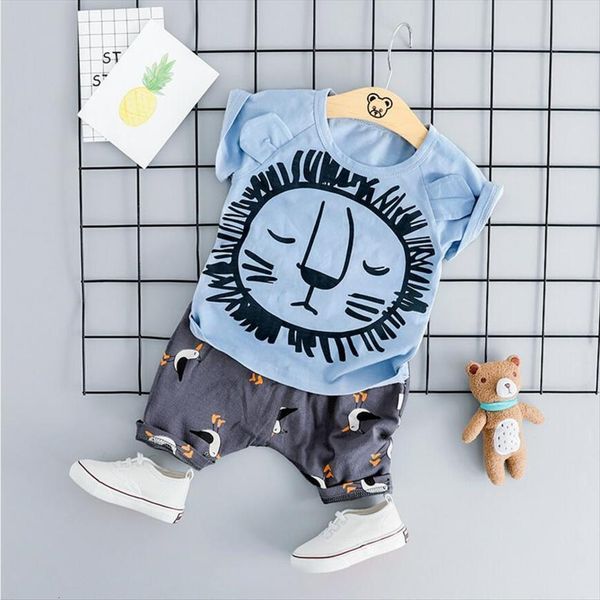 baby toddler infant clothing suits summer boys short sleeve lion t shirt pants sets for 0 1 2 3 4, White
baby toddler infant clothing suits summer boys short sleeve lion t shirt pants sets for 0 1 2 3 4, White