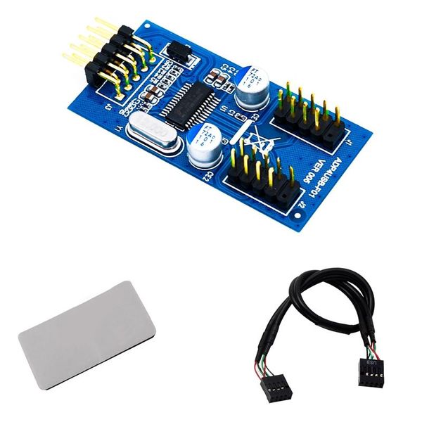 9pin usb header male 1 to 2 female extension splitter cable connector adapter hub card for deskhubs
9pin usb header male 1 to 2 female extension splitter cable connector adapter hub card for deskhubs