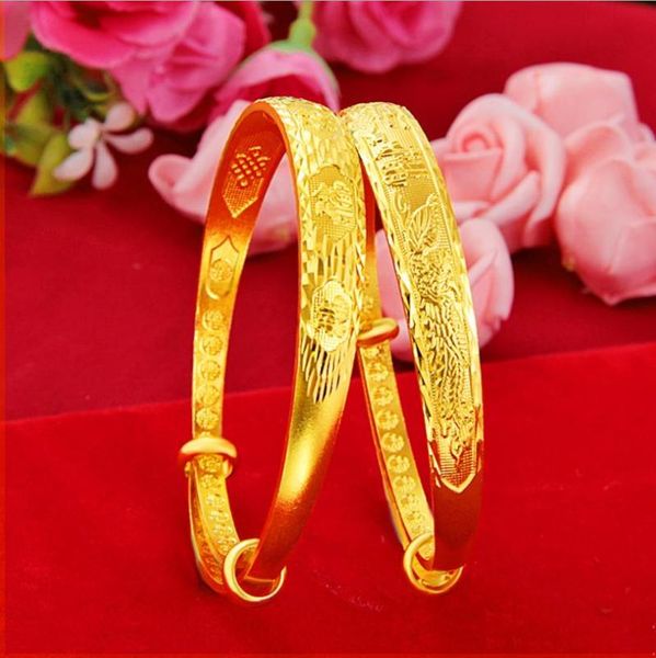 bangle 2pcs/lot longfeng bracelet 24k gold push and pull bangles for women bride wedding jewelry gifts, Black
bangle 2pcs/lot longfeng bracelet 24k gold push and pull bangles for women bride wedding jewelry gifts, Black