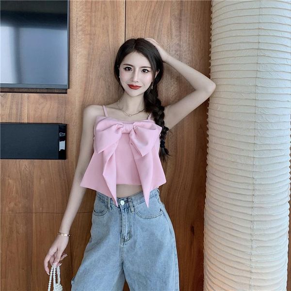 women's tanks & camis fairy 2021 summer suspenders sweet temperament bow pure color slim small vest fashion top, White
women's tanks & camis fairy 2021 summer suspenders sweet temperament bow pure color slim small vest fashion top, White