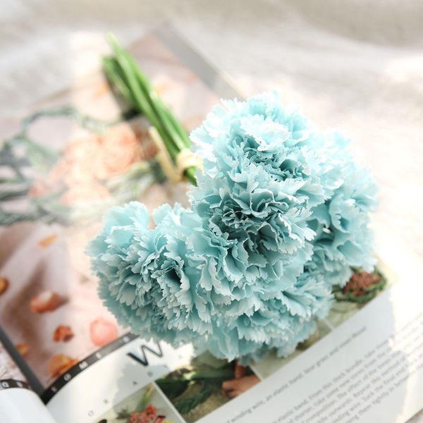 bouquet 6 heads fake flowers hydrangea artificial silk peony for home wedding party valentines day decor decorative & wreaths
bouquet 6 heads fake flowers hydrangea artificial silk peony for home wedding party valentines day decor decorative & wreaths