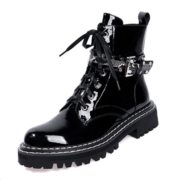 asumer superior quality leather women's winter buckle fashion boots, Black
asumer superior quality leather women's winter buckle fashion boots, Black