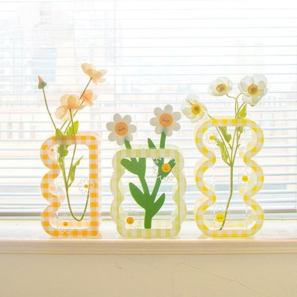vases checkered daisy sunflower lovely flower drier minimalist decoration acrylic home vase
vases checkered daisy sunflower lovely flower drier minimalist decoration acrylic home vase