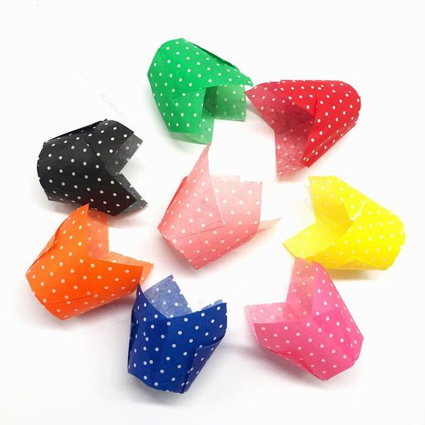 other bakeware 10/50pcs tulip flower cupcake liner baking cup for wedding party muffin paper caissettes oilproof cake wrapper
other bakeware 10/50pcs tulip flower cupcake liner baking cup for wedding party muffin paper caissettes oilproof cake wrapper