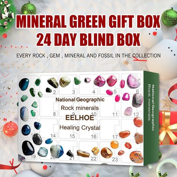 party favor 24 days christmas countdown calendar ore blind box healing stone collection kid sea shell xmas toy funny gift
party favor 24 days christmas countdown calendar ore blind box healing stone collection kid sea shell xmas toy funny gift
