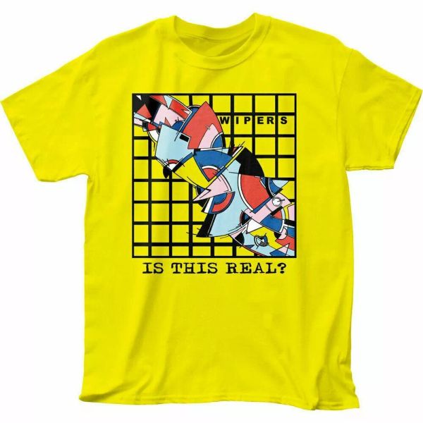 wipers is this real t shirt mens licensed rock n roll retro band tee new yellow, White;black
wipers is this real t shirt mens licensed rock n roll retro band tee new yellow, White;black
