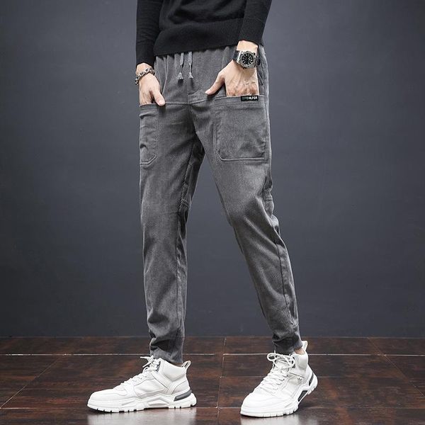 men's pants corduroy harem hip hop trousers men casual warm bondage man sports running gym home outside tracksuits autumn winter, Black
men's pants corduroy harem hip hop trousers men casual warm bondage man sports running gym home outside tracksuits autumn winter, Black